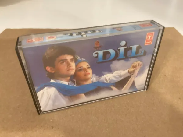 Dil Cassette Tape Bollywood 1990 Soundtrack Anand Milind T-Series